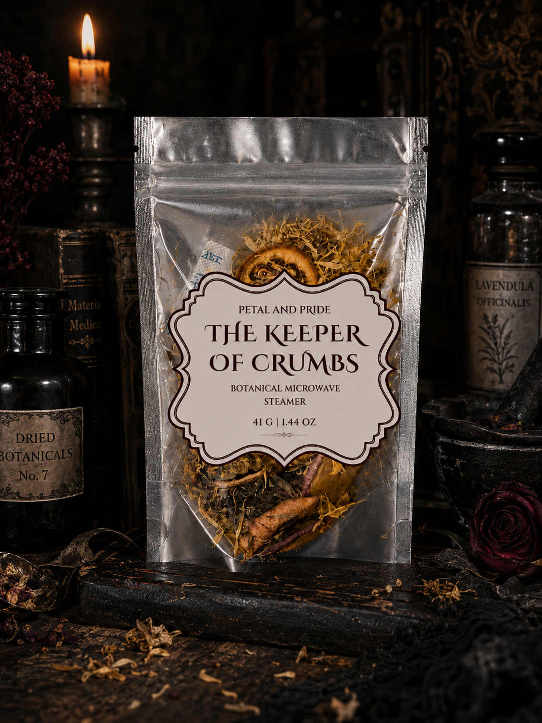 The Keeper of Crumbs | Botanical Mircowave Steamer